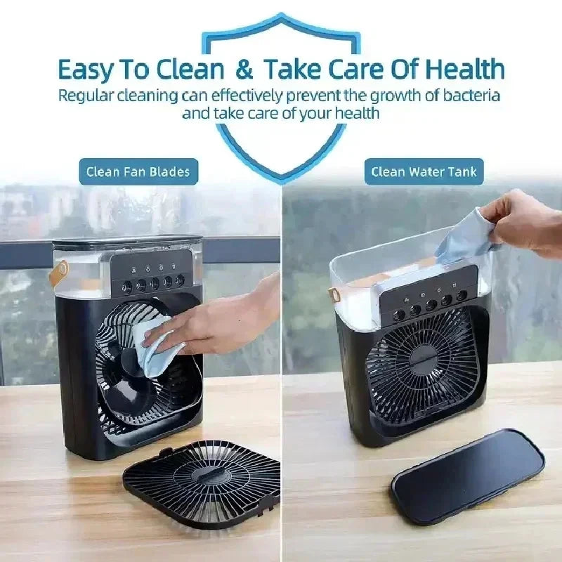 3-in-1 Mini Air Cooler | Portable Fan