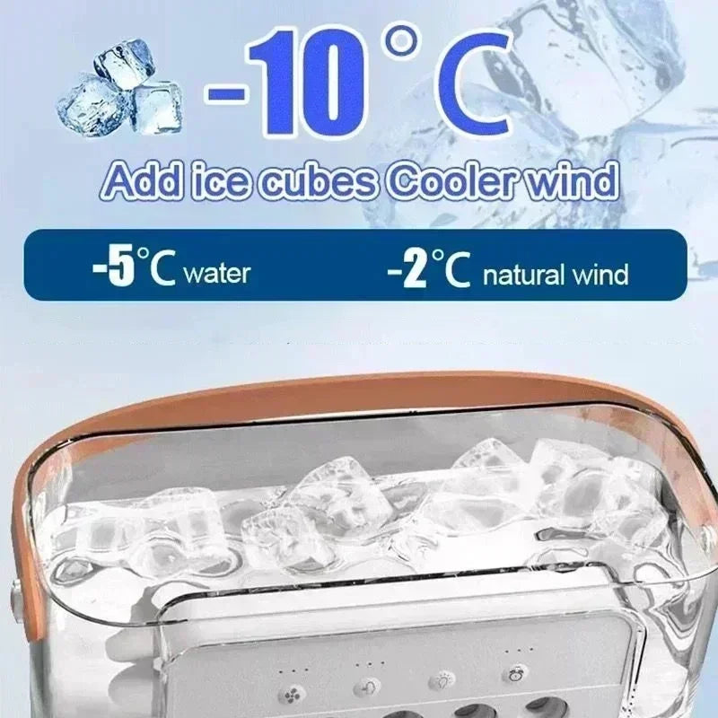 3-in-1 Mini Air Cooler | Portable Fan