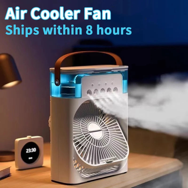 3-in-1 Mini Air Cooler | Portable Fan