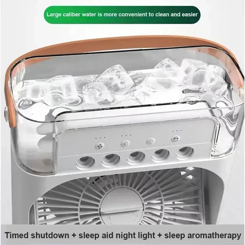 3-in-1 Mini Air Cooler | Portable Fan