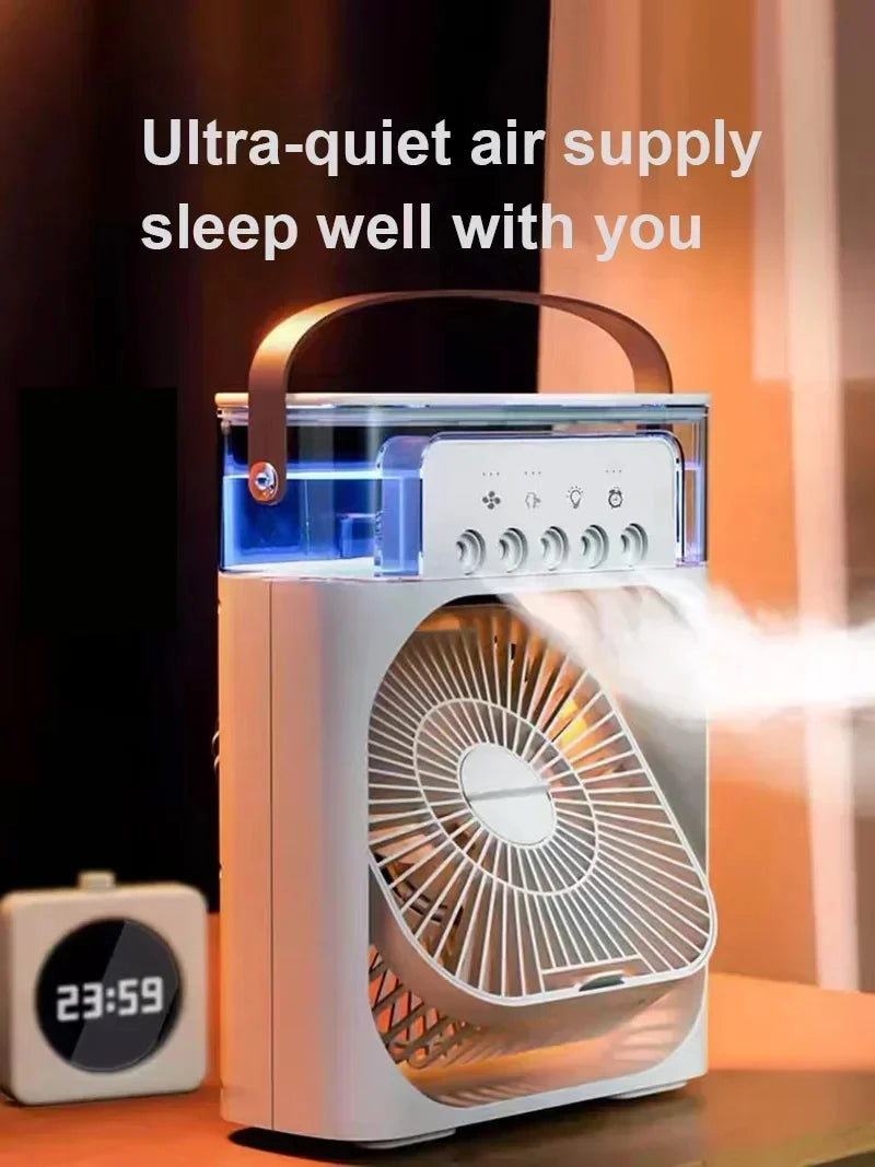 3-in-1 Mini Air Cooler | Portable Fan